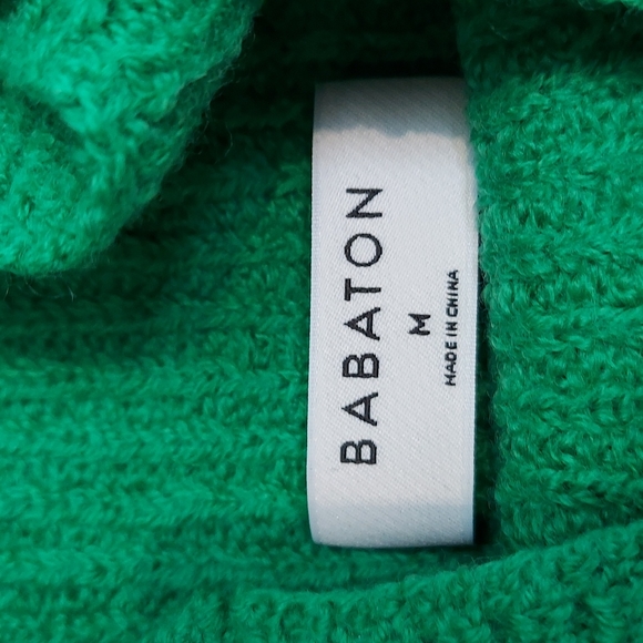 Babaton Green Sleeveless Sweater - Picture 6 of 11